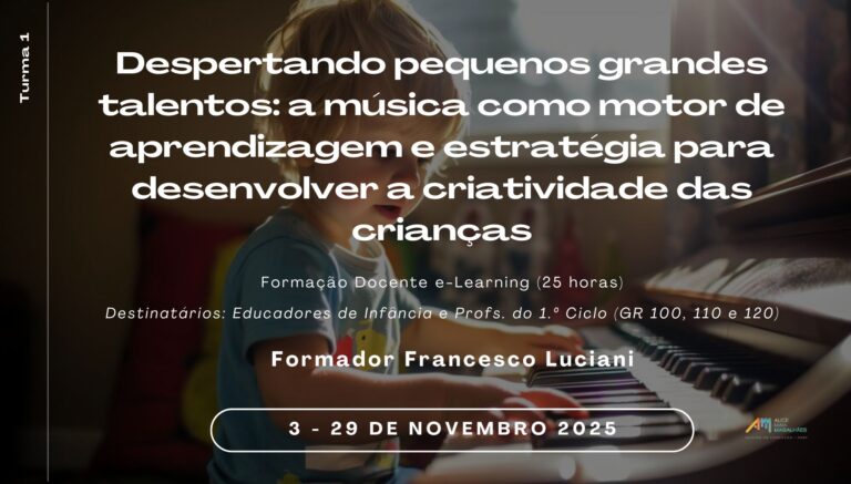 Formação Docente Online - 3 Novembro 2025